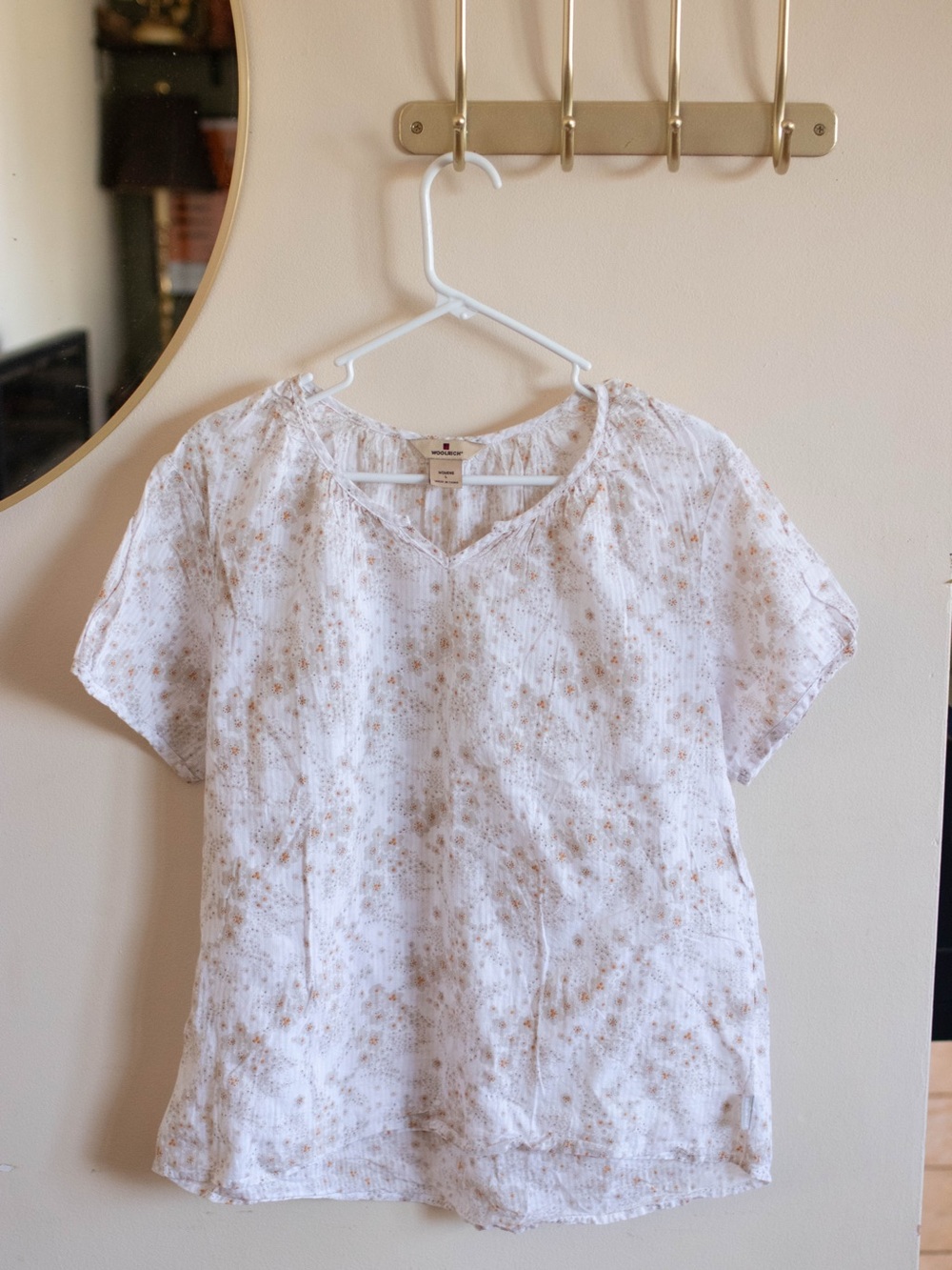 Lightweight Woolrich Cotton Top